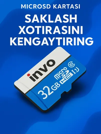 Карта памяти для телефона INVO, микро флешка, 64 ГБ, 32 ГБ, 16 ГБ, 8 ГБ, 4 ГБ, 2 ГБ, 1 ГБ