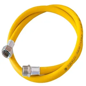 Шланг газовый, подводка для газовых систем Tuboflex 1/2" 1.2м гайка-штуцер (гш)