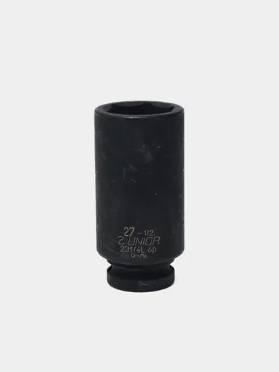 Головка торцевая ударная шестигранная, удлинённая, 1/2" - 231/4L, 27 мм