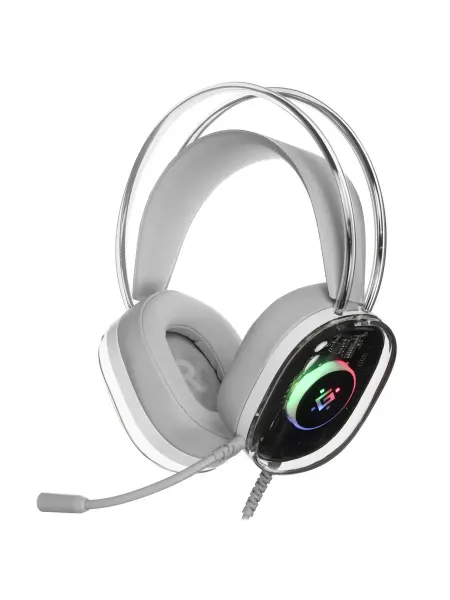 DEFENDER Наушники Cyborg белый, 7.1, RGB, провод 2 м