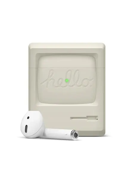 Elago Чехол для AirPods Gen 1 & 2 чехол Unique AW3 Retro design Si…