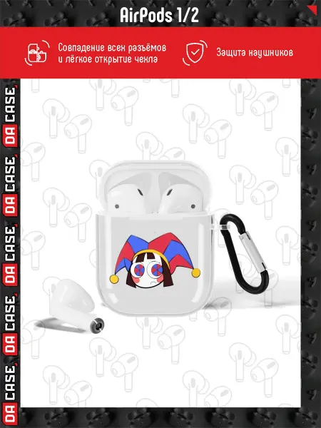 DACase Чехол на AirPods 1 2 y2k аниме