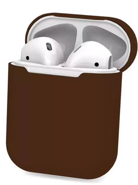 Mobileplus Чехол для наушников AirPods 2 AirPods 1 силиконовый
