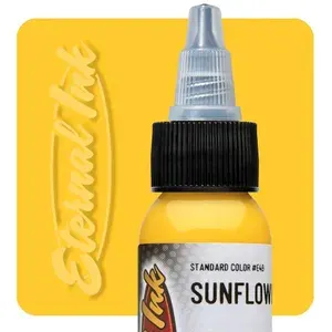 SUNFLOWER Eternal краска пигмент для тату жёлтый оттенок (1/2 oz / 15 мл)