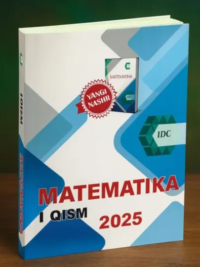 Абитуриентлар учун математика, 1,2-қисм ИДC 2025