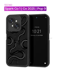 Чехол на Tecno Spark Go 1 / Go 2025 / Техно Спарк Го 2025 с принтом, Змея