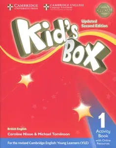 Kids Box. 2nd Edition. Level 1. Activity Book with Online Resources / Рабочая тетрадь | Tomlinson Michael, Nixon Caroline