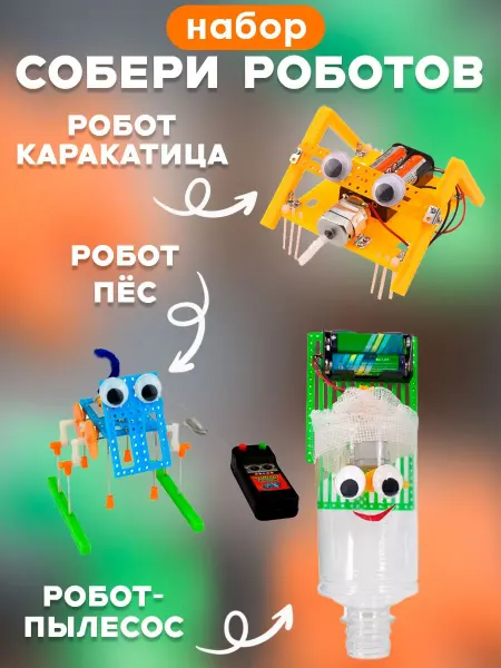 Dream Baby Конструктор электронные роботы 3 в 1