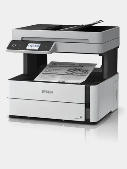 Принтер Epson M3170 МФУ 3 в 1, струйный в А4 формате, чёрный-белый