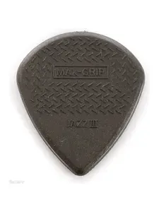 Медиатор для гитары, Max-Grip Carbon Jazz III, 1,38мм, Dunlop 471R3C