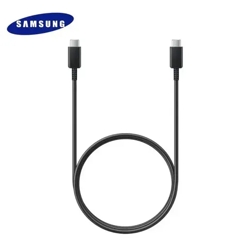 Кабель Samsung USB-C to USB-C, (3A), 60 Вт, 1м, (EP-DA705B), черный