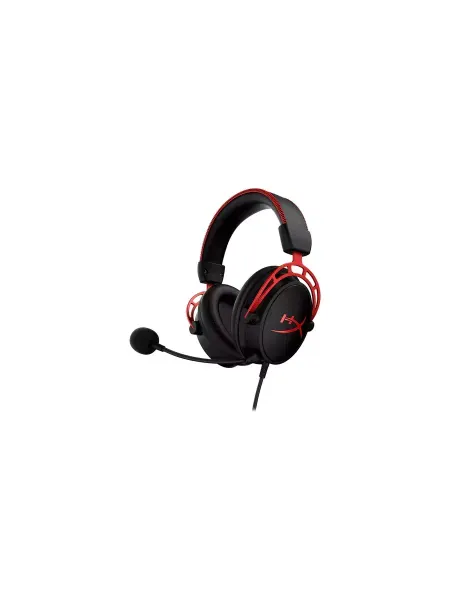HYPERX Наушники Cloud Alpha red black 1.3m