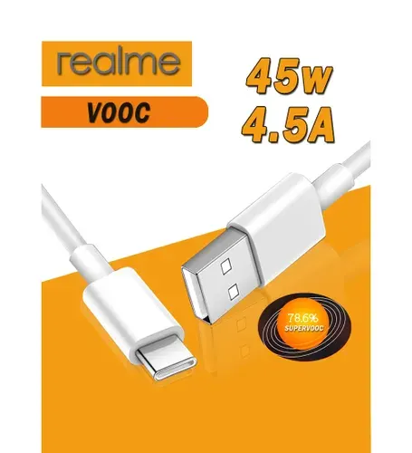 Кабель Realme USB Type-C VOOC 4.5A, 1м