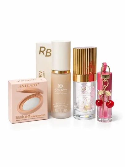 Женский набор косметики ROSE BERRY. Набор косметики 4 в 1