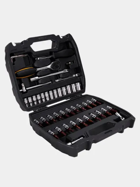Набор торцевых головок Deli EDL1046 1/4", 46 шт