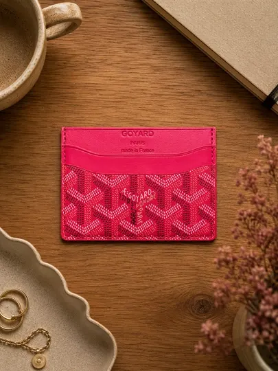 Кошелек Goyard: для карт, паспорта, удостоверения личности, визиток, без коробки