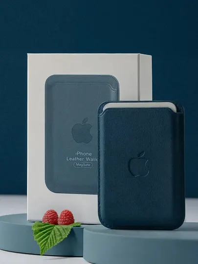 Картхолдер для iPhone MagSafe с анимацией , магнитный держатель для банковских карт