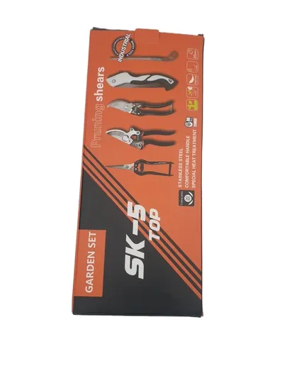 Набор садовых инструментов, секатор, сучкорез, пила садовая, 5 в 1
