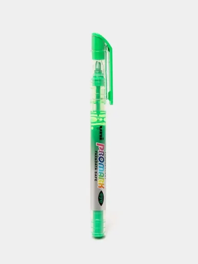 Маркер текстовой Uni Promark, 1.5 мм, зелёный