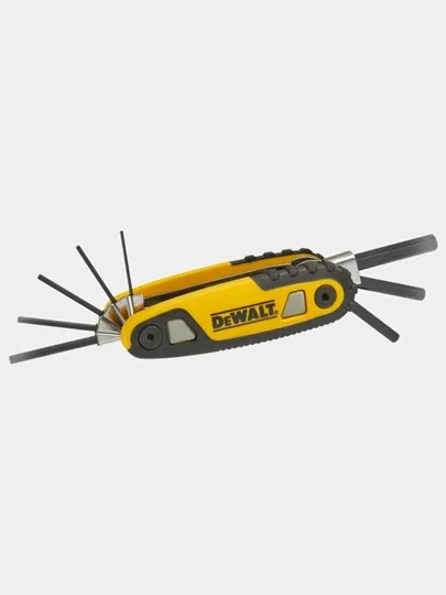 Набор шестигранных ключей DeWALT 8в1 1.5-8мм 8 шт DWHT0-70263