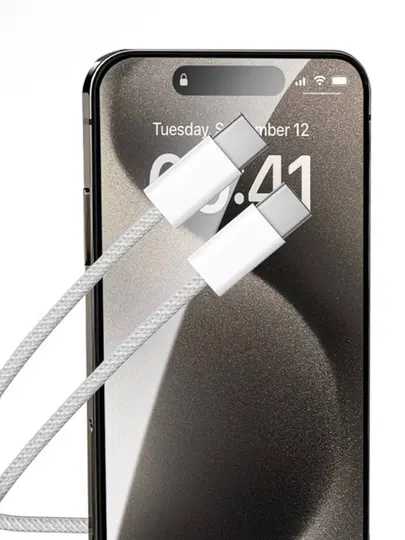 USB-C Кабель для зарядки Apple 60W (1 м)