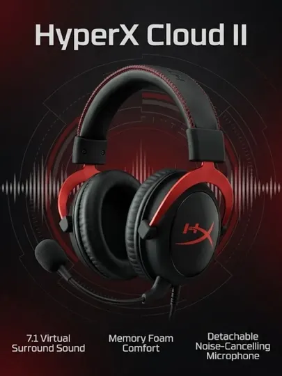 Игровая гарнитура HyperX Cloud II 7.1 Surround Sound