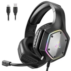 EKSA Игровые USB наушники E1000V2 звук 7.1