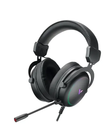 Игровая гарнитура Rapoo VH300S с виртуальным звуком 7.1, шумоподавлением и LED-подсветкой