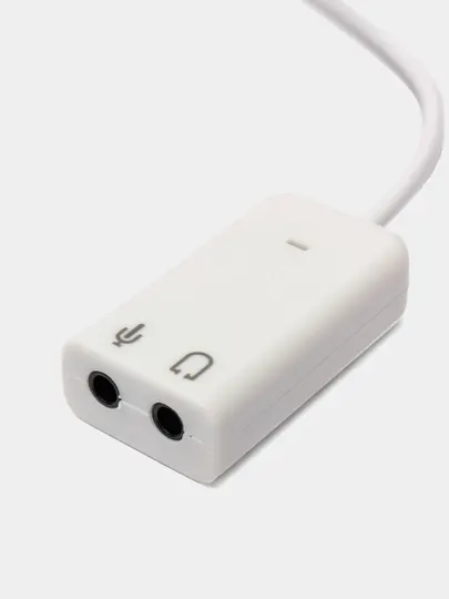 Внешняя звуковая карта USB 7.1 канал, для компьютера и ноутбука