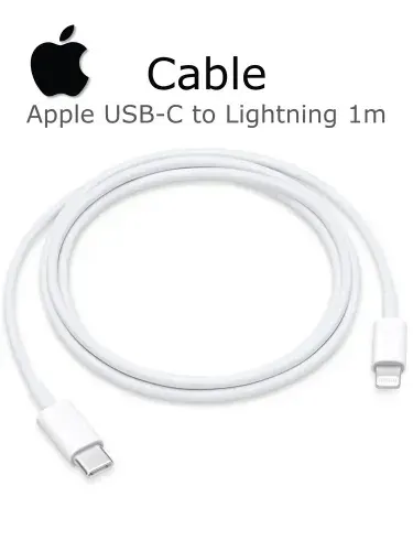 Кабель Apple MUQ93ZM/A USB Type-C to Lightning, 1 м, Model A2561, белый