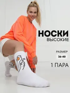Носки AMICHEVOLE BERCHELLI женские прикольные, 1 пара