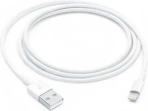 Apple Кабель Lightning - USB Cable 1 м, белый (MXLY2ZM/A)