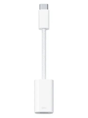 Apple Адаптер Lightning - Type-C 1 м, белый (MUQX3ZM/A)