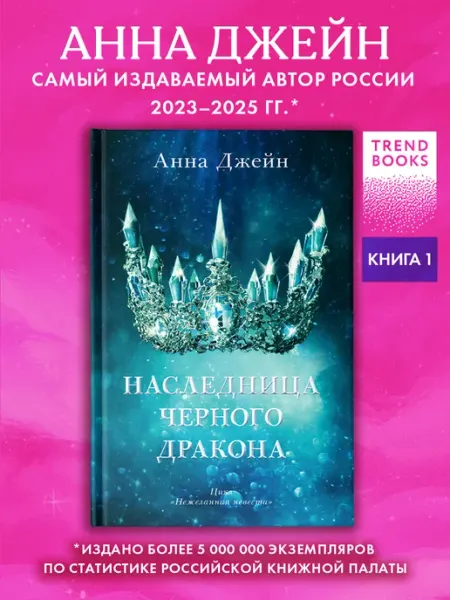 Издательство CLEVER Анна Джейн. Наследница черного дракона. Часть 1.Книги романы