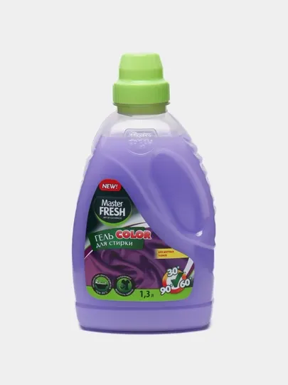 Средство для стирки Master Fresh Color, 1.3 л
