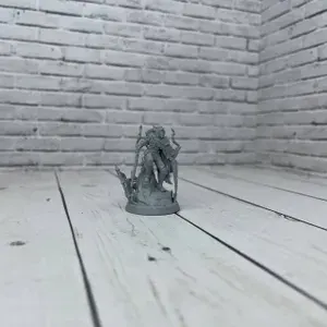 Миниатюра для настольных игр DnD, ДнД, Dungeons & Dragons, Pathfinder. "Драук воин". 1 фигурка