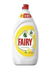 Fairy Средство для мытья посуды Сочный лимон, 1.35 л