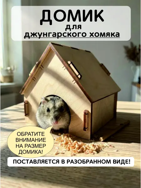 ЛадКо Домик для хомяка джунгарика