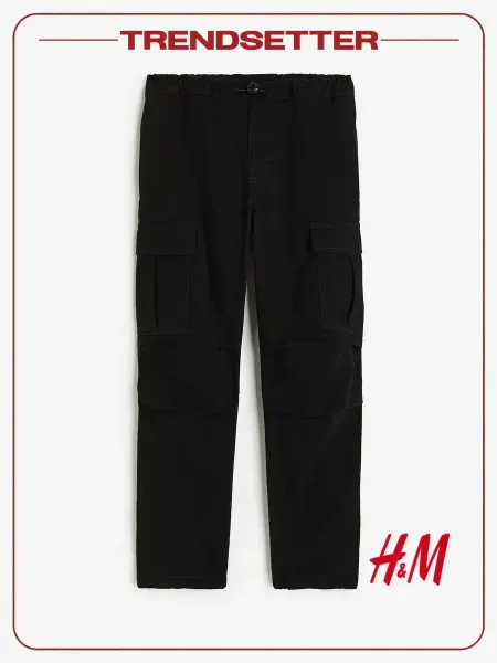 H&M Джинсы джоггеры
