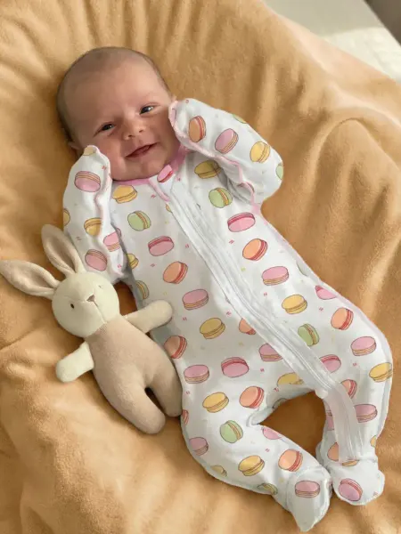 AllBaby Комбинезон для новорожденного на молнии