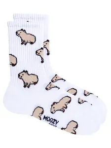 Носки MOGZY женские, мужские Капибары, 1 пара