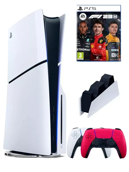 SONY PS5 (ПС5)Игровая приставка PlayStation5 Slim+ Формула 1