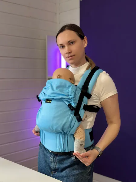 CaramelSling Эргорюкзак Caramel Toddler, эргономичная переноска для детей