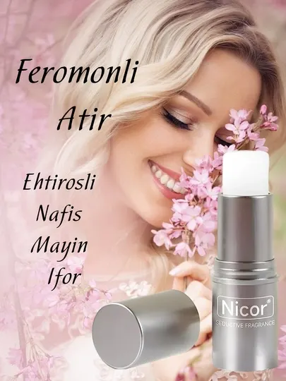 Твердые духи в стике Nicor, с феромонами, для мужчин и женщин