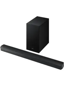 Саундбар Samsung HW-B650F/RU, 370 Вт, 3.1-канальный звук, беспроводной сабвуфер, технология Q-Symphony, черный