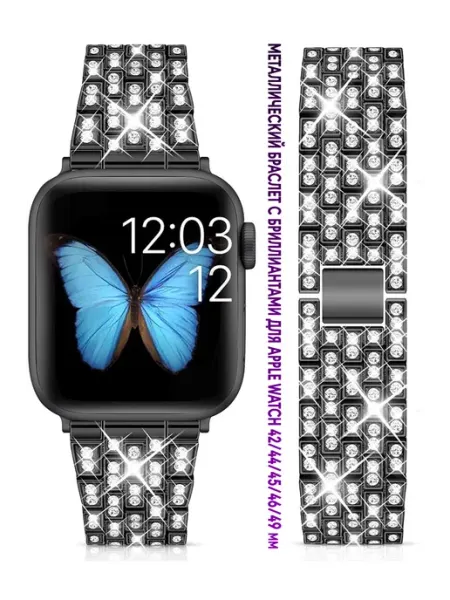 BRONO MO Ремешок для Apple Watch 42 44 45 46 49 mm (Ultra 1-2)