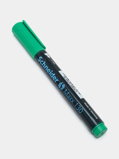 Маркер перманентный Schneider 130, 1-3mm/зел