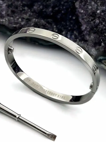 Dari accessory Стальной браслет Love