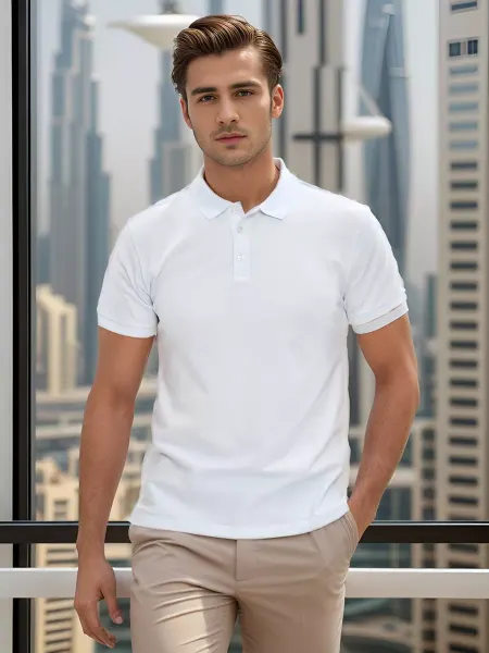 MENS CASUAL/ZEUGGMA Футболка поло