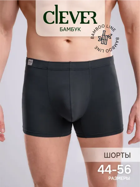 CLEVER WEAR Трусы боксеры бамбук классические